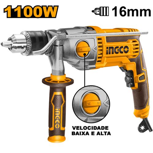 Furadeira de Impacto 1100W 5/8 INGCO