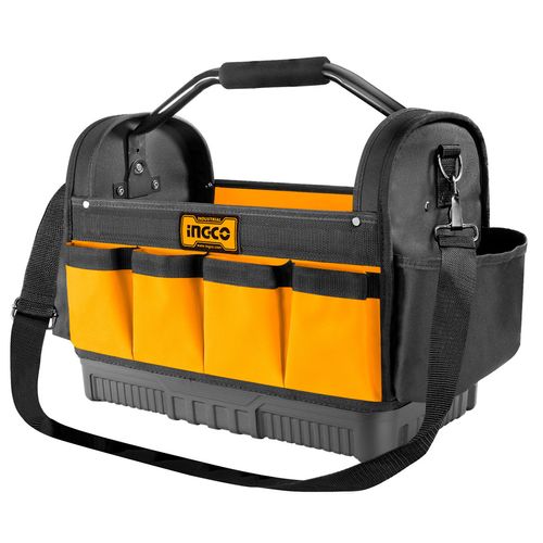 Bolsa Ferramentas 16" 15 Bolsos Fundo Emborrachado INGCO