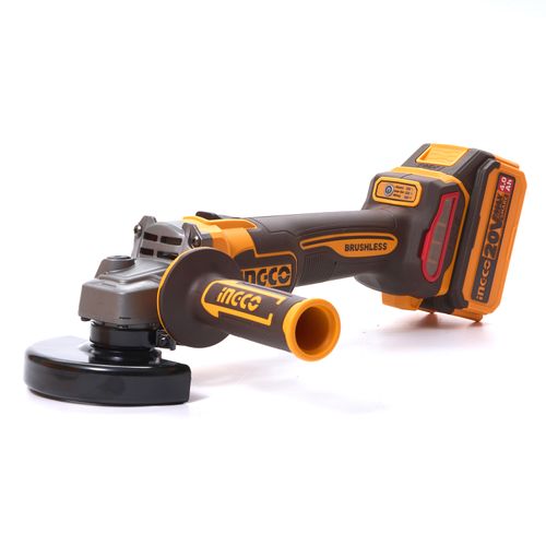 Esmerilhadeira Angular Brushless 4.1/2 Pol à Bateria 20V Linha P20S INGCO
