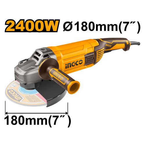 Esmerilhadeira Angular 7" 2400W INGCO