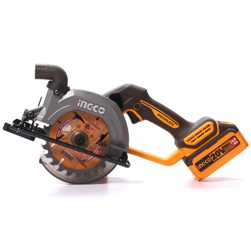 Serra Circular Brushless 5 1/2 Pol à Bateria 20V Linha P20S INGCO