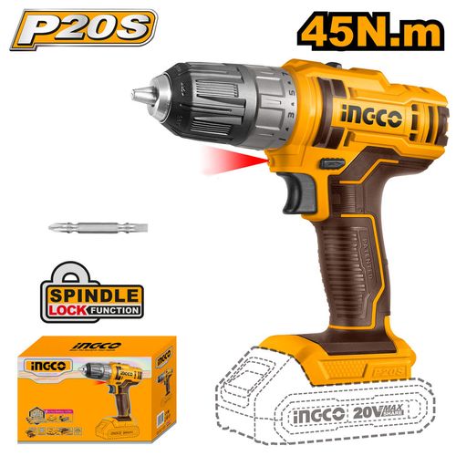 Parafusadeira e Furadeira 3/8 Pol à Bateria 20V Linha P20S INGCO