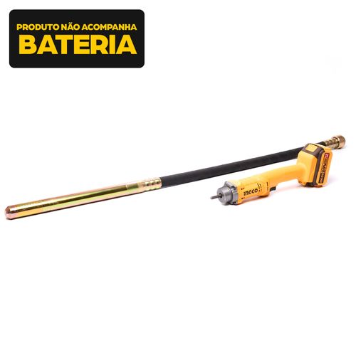 Vibrador de Concreto à Bateria 20V Linha P20S INGCO