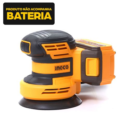 Lixadeira Roto-Orbital à Bateria 20V Linha P20S INGCO