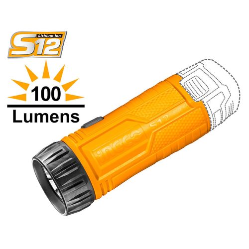 Lanterna De Trabalho à Bateria 12V Linha S12 INGCO
