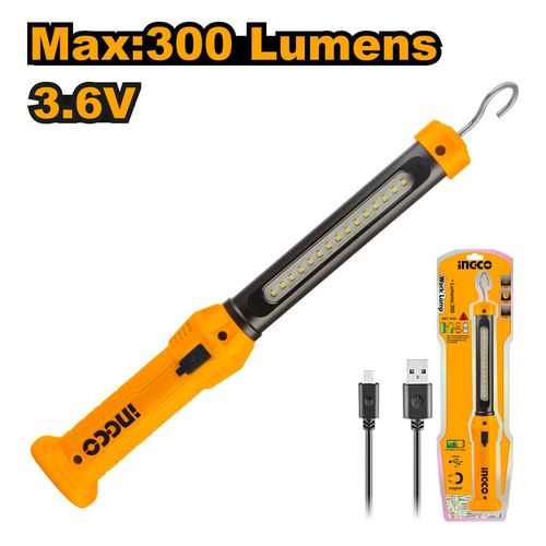 Lanterna LED Recarregável e Magnética 3,5W INGCO