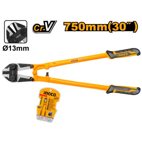 Alicate Corta Vergalhão Cr-V Com Cabo Emborrachado 30" INGCO
