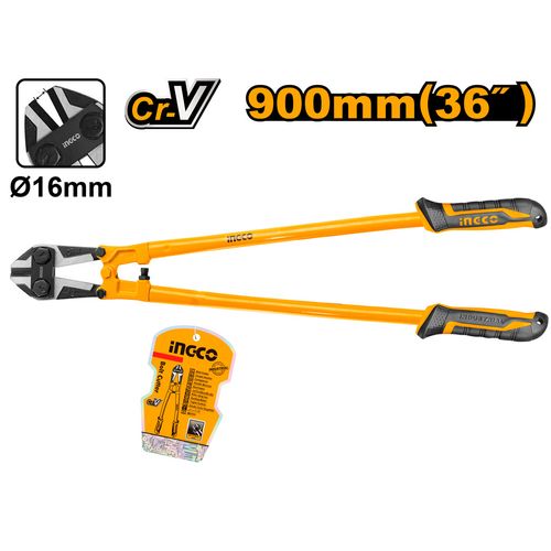 Alicate Corta Vergalhão Cr-V Com Cabo Emborrachado 36" INGCO