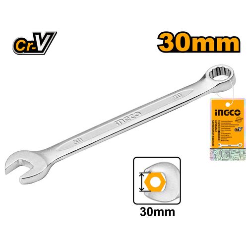 Chave Combinada 30mm Em Aço Cr-V INGCO