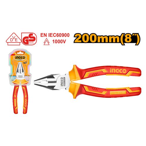 Alicate Universal Isolado 8” (200mm) INGCO