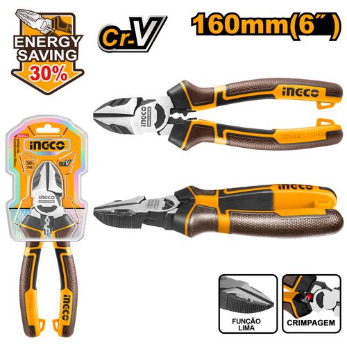 Alicate De Corte De Alta Performance 6" (160mm) INGCO