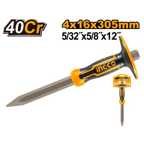 Ponteiro Com Empunhadura 4X16X305MM 12Pol (305MM) INGCO