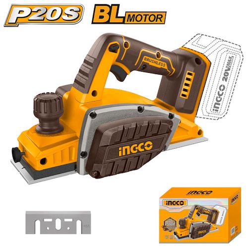 Plaina Brushless À Bateria 20V Linha P20S INGCO