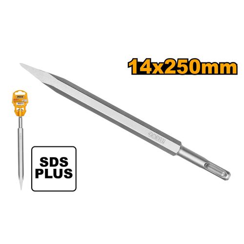 Ponteiro SDS Plus 14x250mm INGCO