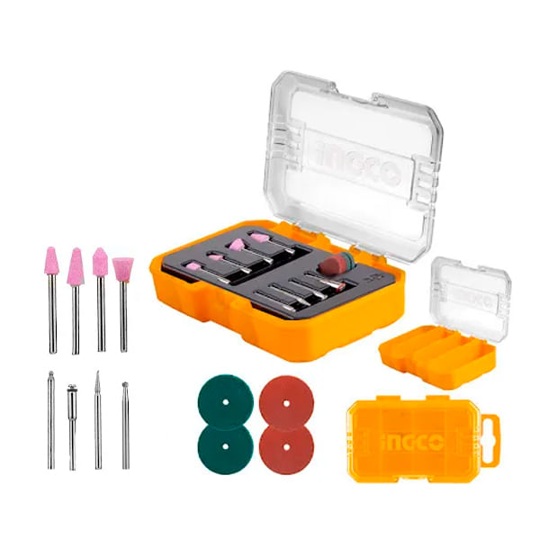 Conjunto de Acessorios para Micro Retifica com 12 Pecas para Trabalho com Vidro e Pedras INGCO.jpg