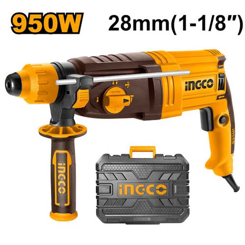 Martelete Combinado 28mm 2.5J SDS Plus 950W INGCO