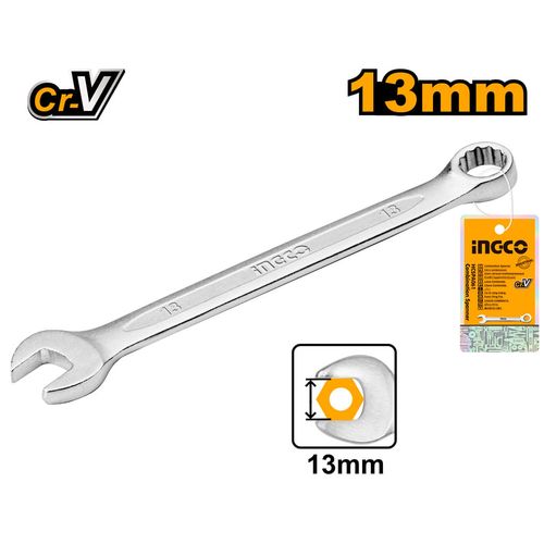 Chave Combinada 13mm Em Aço Cr-V INGCO