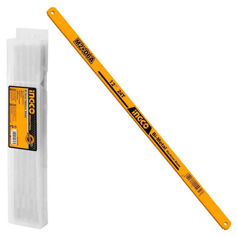 Lamina De Serra Bimetal 300MM 24 Dentes Para Arco De Serra INGCO