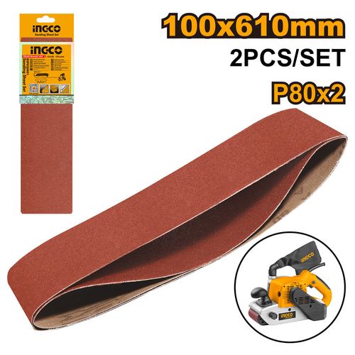 Lixa para Lixadeira de Cinta 100MM X 610MM INGCO