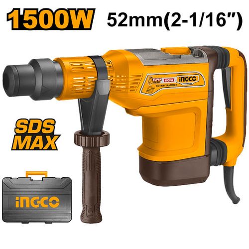 Martelete Combinado 52mm SDS Max 1500W INGCO