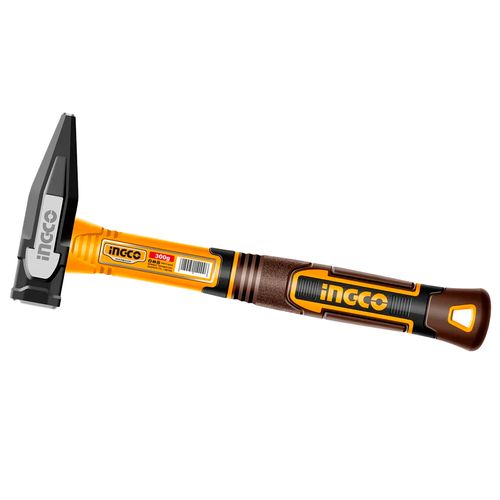Martelo Pena Com Cabo De Fibra E Emborrachado 300G INGCO