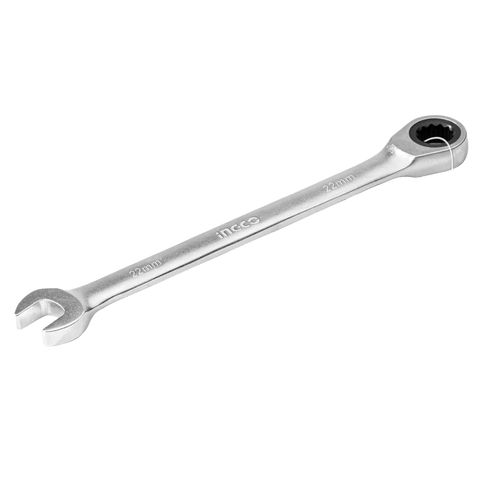 Chave Combinada Catraca 22 mm Cr-V Cromada INGCO