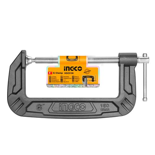 Grampo Sargento Tipo C 6Pol 150Mm INGCO