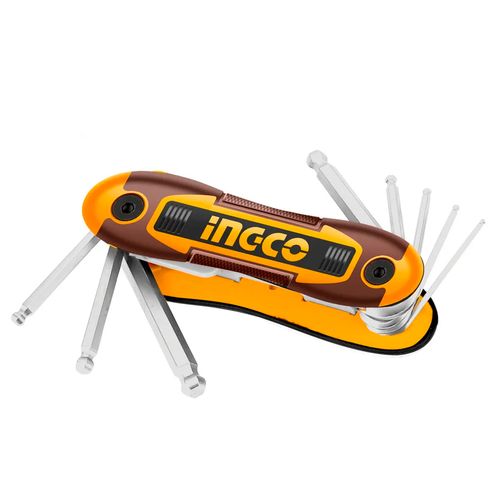 Jogo Chaves Allen Canivete 2–8 mm 8 Peças INGCO