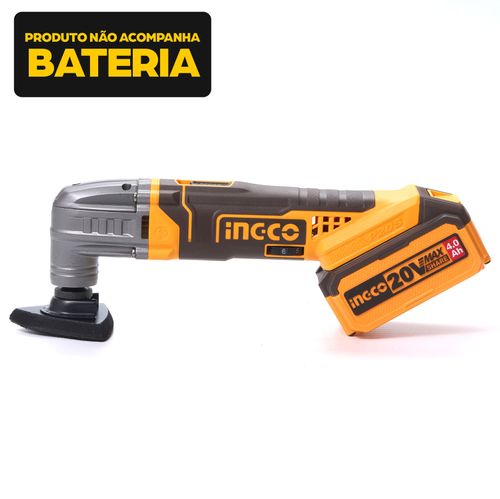 Multiferramenta Oscilante à Bateria 20V Linha P20S INGCO