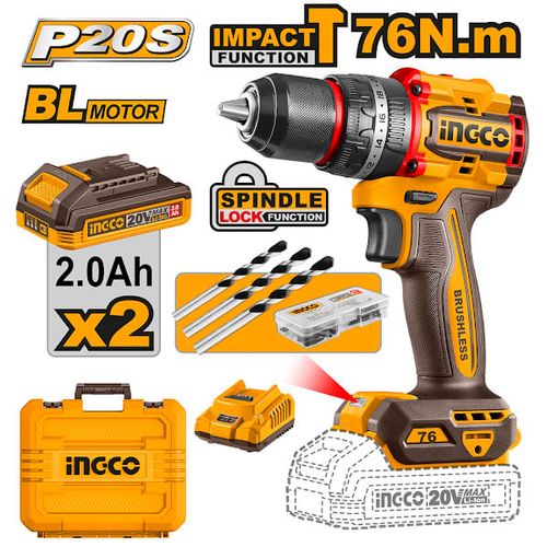 Parafusadeira/Furadeira À Bateria Linha P20S INGCO