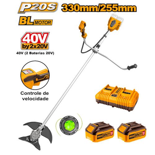 Roçadeira À Bateria 40V Brushless Linha P20S INGCO