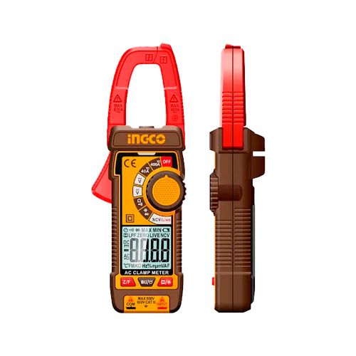 Alicate Amperímetro True-RMS 400 A/600 V INGCO
