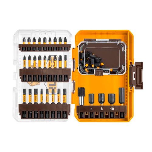 Conjunto de Bits e Soquetes de Impacto com 51 Peças INGCO