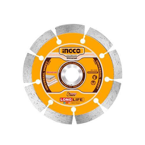 Disco Diamantado Segmentado 5 Pol (125MM X 22.2MM) INGCO
