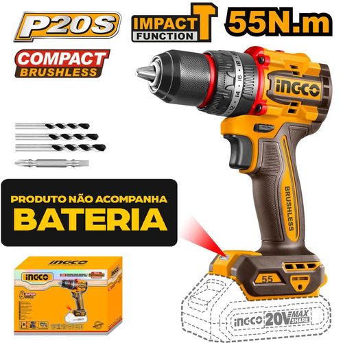 Parafusadeira e Furadeira à Bateria Linha P20S INGCO