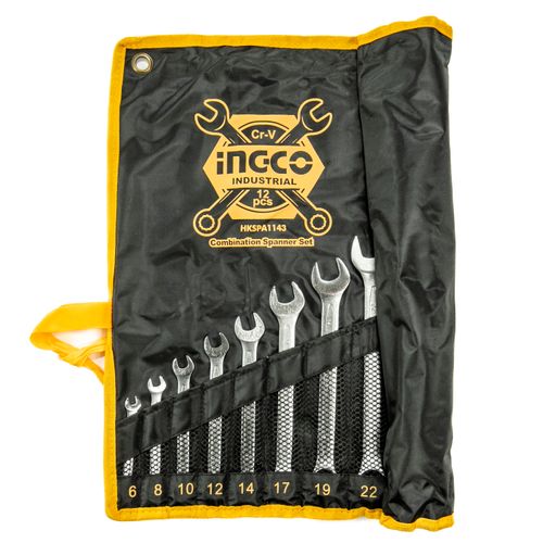 Jogo De Chaves Combinadas 6 A 32mm Com 12 Peças INGCO