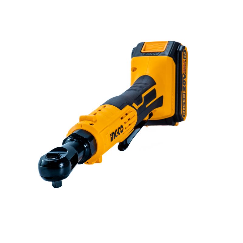 Chave Catraca 3/8 à Bateria 20V INGCO Detalhe do Corpo e Empunhadura