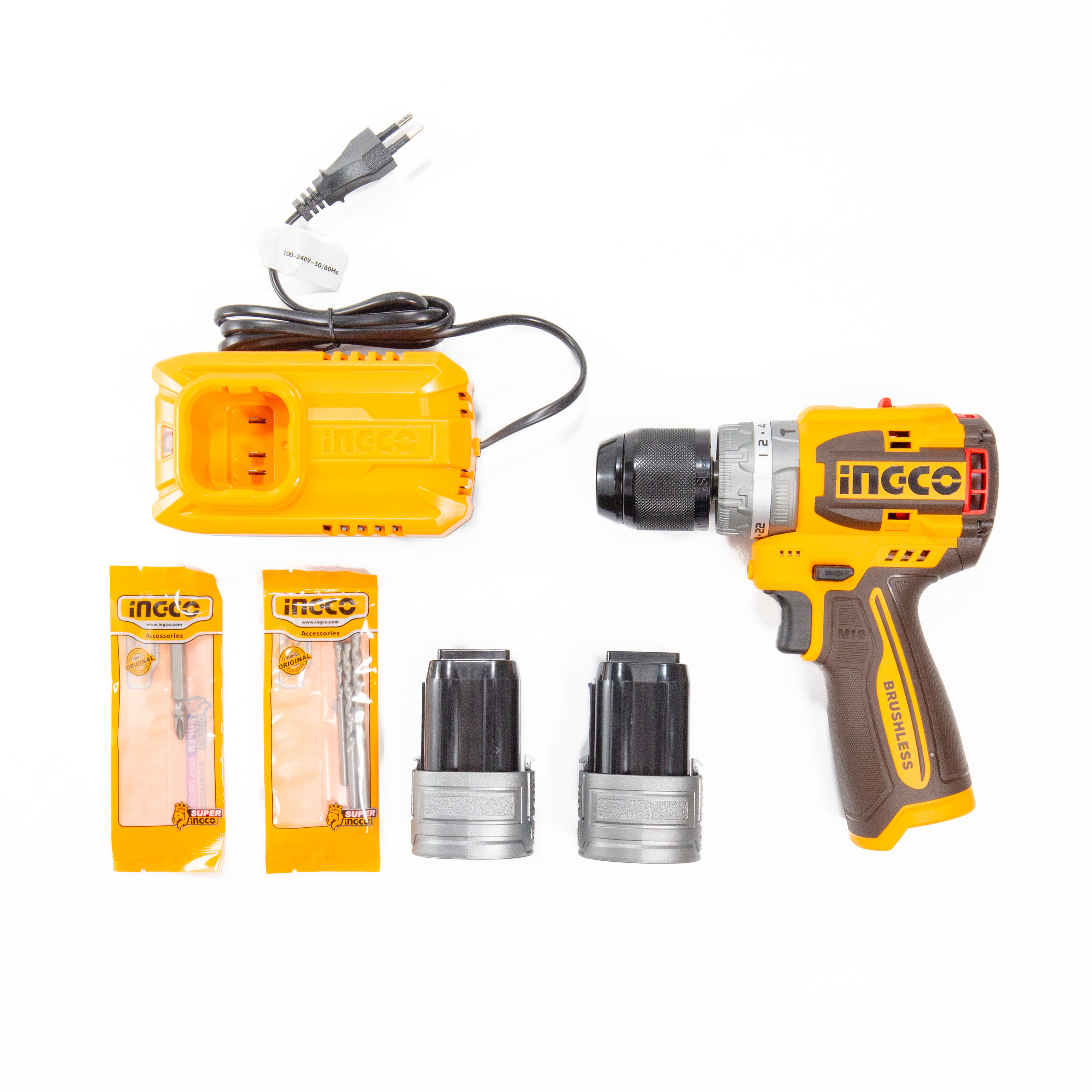 Parafusadeira Furadeira INGCO 60Nm 16V Brushless