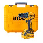 Parafusadeira Furadeira 20V INGCO com Maleta e Bateria – CIDLI209689-1
