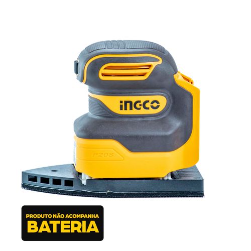 Lixadeira Orbital Delta à Bateria 20V Linha P20S INGCO