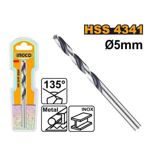 Broca HSS-Co 5x86mm INGCO
