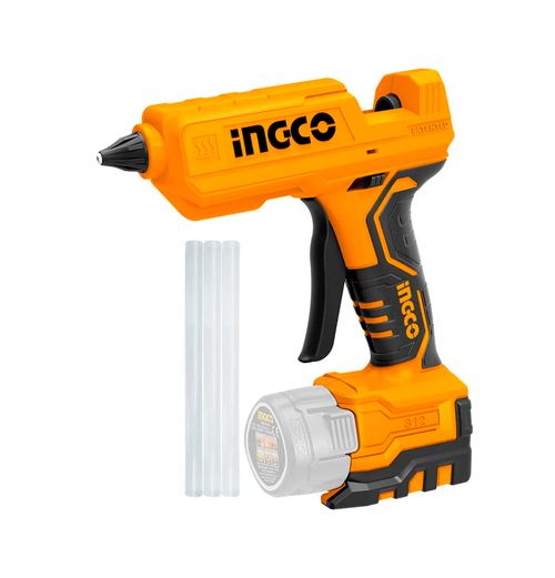 Pistola Aplicadora Cola Quente à Bateria 12V Linha S12 INGCO
