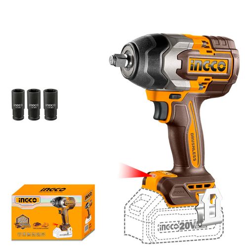 Chave De Impacto 850 Nm à Bateria Linha P20S INGCO
