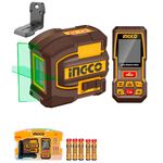 Combo-Trena-A-Laser-70-Metros-E-Nivel-A-Laser-Linhas-Verdes-30-Metros-INGCO