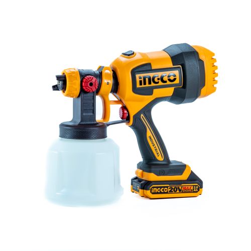 Pistola de Pintura à Bateria Linha P20S INGCO