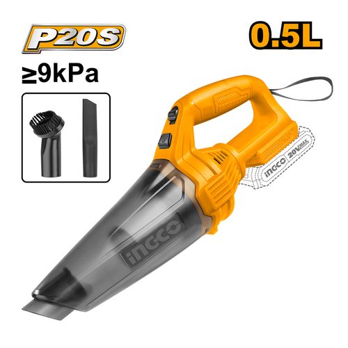 Aspirador de Pó 0,5L à Bateria 20V Linha P20S INGCO