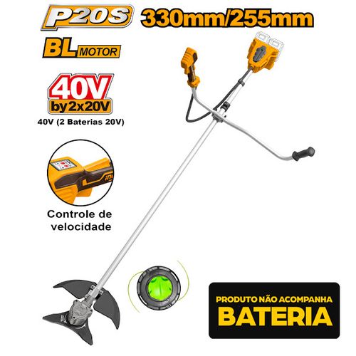 Roçadeira À Bateria 40V Brushless Linha P20S INGCO