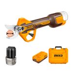 Tesoura de Poda Brushless 25mm à Bateria 16V INGCO Linha M16 com Acessórios – CSSLI162582-9