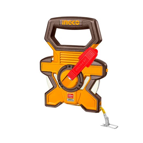 Trena de Fibra Longa Caixa Aberta 50m x 15mm INGCO