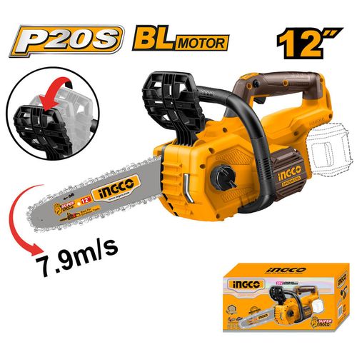 Motosserra 12Pol à Bateria 20V Linha P20S INGCO